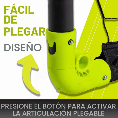 Vista 3 de Franklin Sports Blackhawk Set de fútbol portátil instantáneo 6 x 4