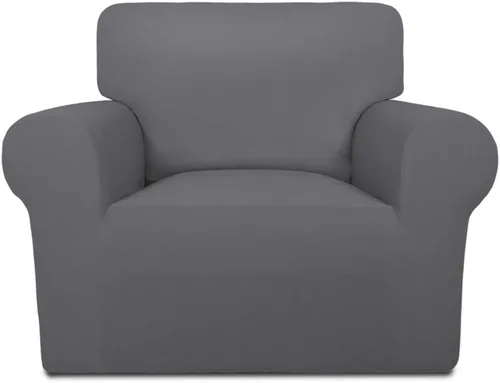 Vista 152 de PureFit Funda súper elástica para sofá reclinable con bolsillo, funda de sofá suave y antideslizante de elastano, lavable, protector de muebles