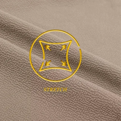 Vista 5 de Hybrid & Company - Chaqueta casual de trabajo o oficina con parte delantera abierta y hombreras extraíbles, hecha en los Estados Unidos, para mujer