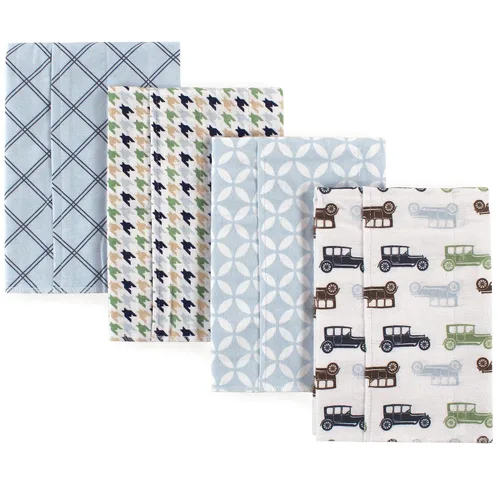 Vista 323 de Hudson Baby - Paños unisex de franela de algodón para bebé, avión, talla única