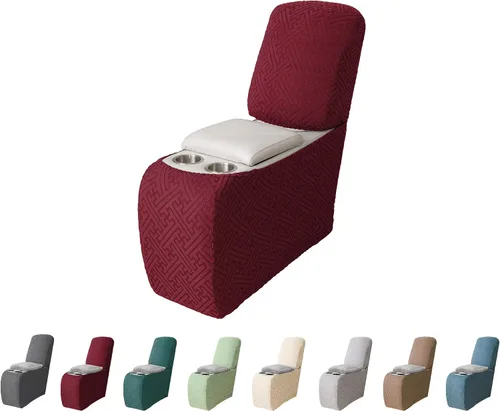 Vista 13 de Fundas de sofá reclinable seccional 100% impermeables para sofá reclinable en forma de L, funda de sofá modular de esquina en forma de L, fundas
