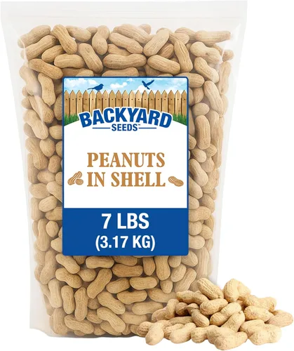 Vista 10 de CountryMax Backyard Seeds - Cacahuetes crudos de 5 libras para vida
