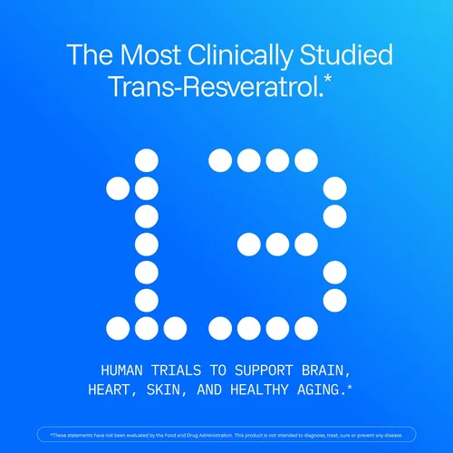 Vista 4 de ProHealth Resveratrol 1000mg Trans-Resveratrol puro Plus Quercetina, vino tinto y extracto de té verde Clínicamente estudiado para apoyar