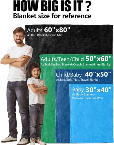 Vista 6 de Manta personalizada con texto fotográfico: fabricada en Estados Unidos, collage de fotos, manta personalizada con mis propias imágenes
