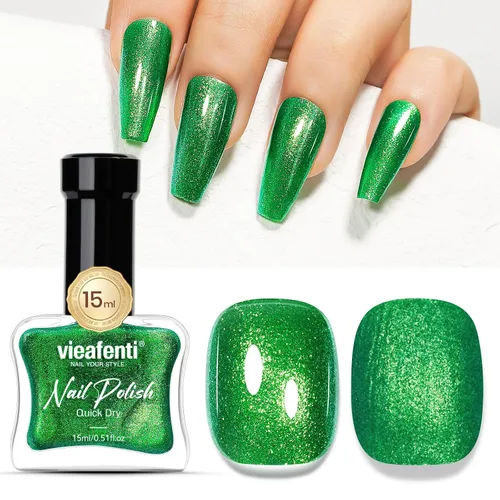 Vista 18 de Esmalte de uñas negro 15ml, esmalte de uñas de secado rápido, esmalte regular de larga duración, secado al aire, base de aceite, esmalte de uñas