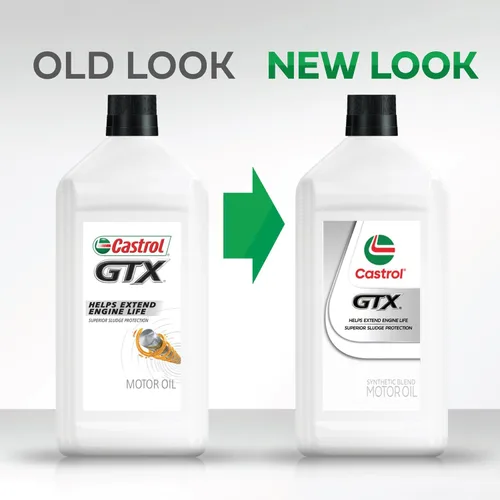 Vista 5 de Castrol Aceite de motor convencional GTX 10W-30, 1 cuarto de galón, paquete de 6