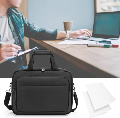 Vista 7 de samdew Bolsa de almacenamiento para impresora móvil compatible con HP Tango/Tango X, HP Officejet 250/200, funda de transporte para impresora