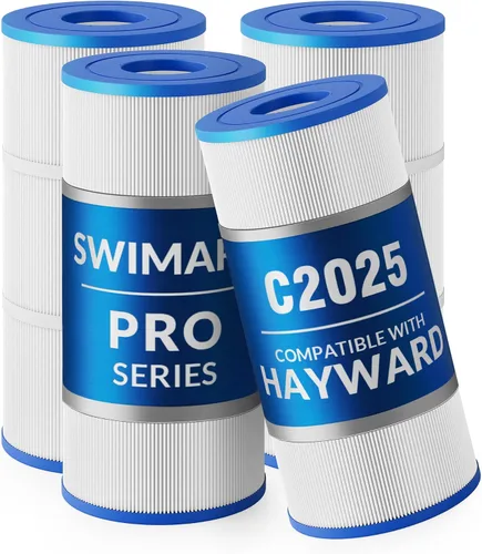 Vista 13 de Cartucho de filtro de piscina serie Pro, tela trilobal de 3 onzas, repuesto para Hayward CX550RE PA55 Unicel C-7656 Filbur FC-1240, compatible