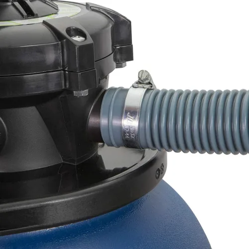 Vista 6 de XtremepowerUS Bomba de piscina de 3/4 HP con filtro de arena de 13", 2,400 GPH para conjunto de piscina sobre el suelo con válvula multipuerto hasta