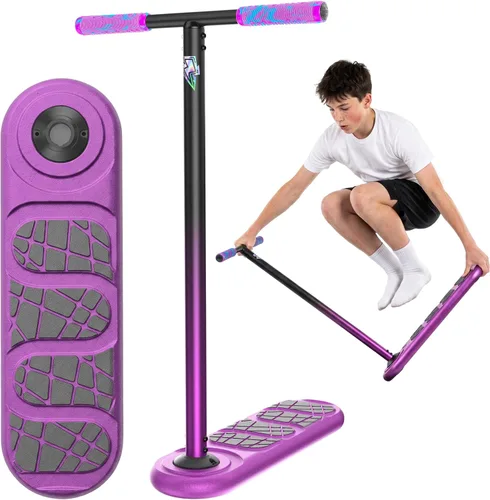 Vista 11 de Indo the Trick Scooter - Tramp Scoot for Teenagers & Adults Negro