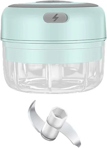 Vista 6 de Mini picadora eléctrica de verduras de ajo y trituradora portátil de alimentos - axGear