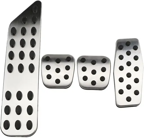 Vista 4 de Fit for Chevrolet Cruze 2009-2015,Car Pedal Pads,Brake Pedal Pads Cover,Non-Slip Aluminum Alloy Pedal Pads,Car Accessories