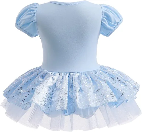 Vista 236 de Disfraz de princesa de Belle Sofía Blancanieves para niñas pequeñas, disfraz de princesa, Navidad, Halloween, mameluco con diadema