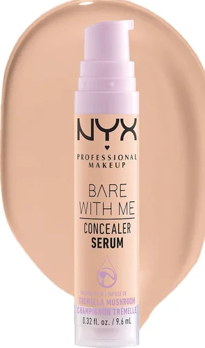 Vista 22 de NYX PROFESSIONAL MAKEUP Bare With Me - Suero corrector, Maquillaje corrector para hasta 24 horas de hidratación - Claro