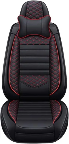Vista 10 de Juego completo de fundas de asiento de automóvil, compatibles con V40 2000-2004 de 5 asientos, piel sintética, cobertura completa, fundas de asiento