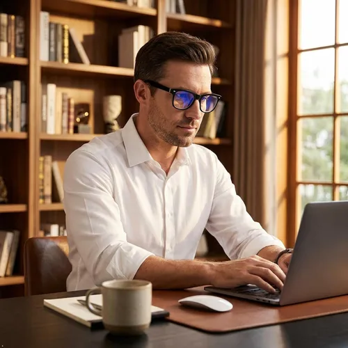 Vista 6 de Eyekepper Reading Glasses Men, Readers for Women, Stylish