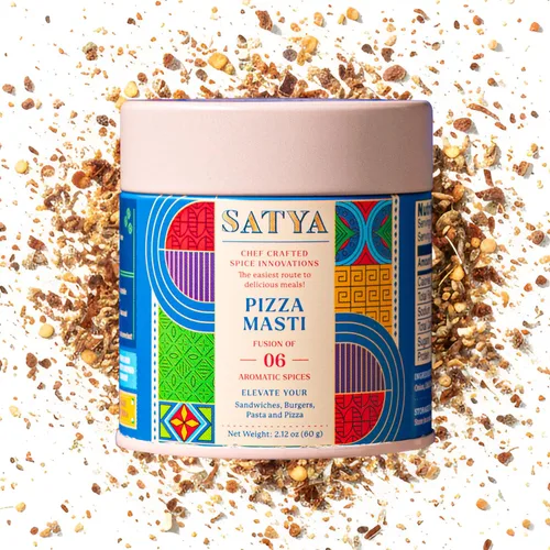 Vista 12 de Satya Chaat Masala - Condimento de 2.5 onzas, auténtico polvo de chaat indio picante, vegano, bajo en sodio, sin gluten ni tintes, condimento