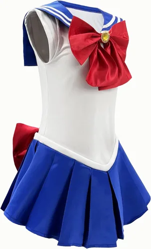 Vista 2 de Trajes de anime disfraz de cosplay de luna para mujeres y niñas