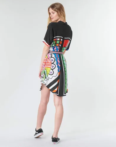 Vista 4 de Desigual Arty - Vestido de camisa multicolor