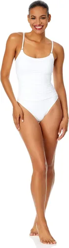 Vista 26 de Anne Cole Maillot Solid traje de baño de una pieza para mujer