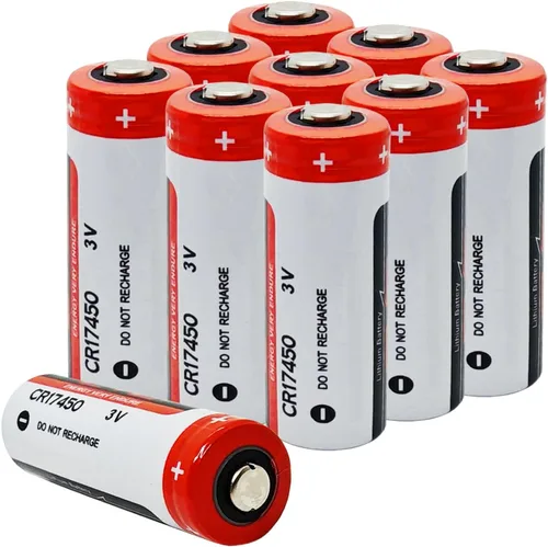 Vista 11 de Paquete de 2 baterías de litio CR17450 2400mAh 3V reemplazo PLC batería de control industrial