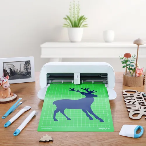 Vista 7 de Alfombrillas de corte de 8.5 x 12 pulgadas compatibles con Cricut Joy Xtra, paquete de 3 alfombrillas de corte antideslizantes adhesivas estándar