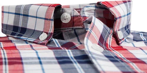 Vista 2 de Double Pump - Camisa de algodón de manga larga con botones ajuste regular para hombre