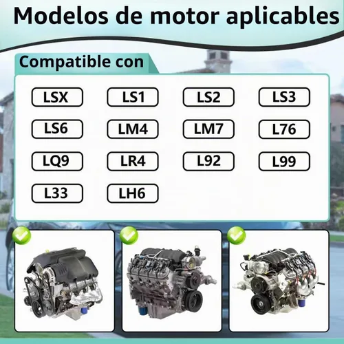 Vista 7 de Adaptador de sensor de temperatura de agua refrigerante de 2 piezas