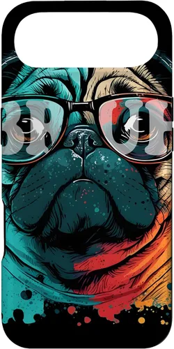 Vista 27 de Bruh Pug Aesthetic Funny Men Women Boy Girl Dog Case for iPhone 17