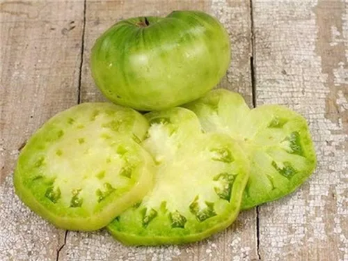 Vista 5 de Green Giant Tomate Seeds - Buenos rendimientos de 12 a 18 oz de tomates verdes (10 - Semillas)