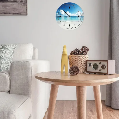 Vista 7 de Tide Clocks for East Coast Beach Ocean Beach Clock Time Coastal