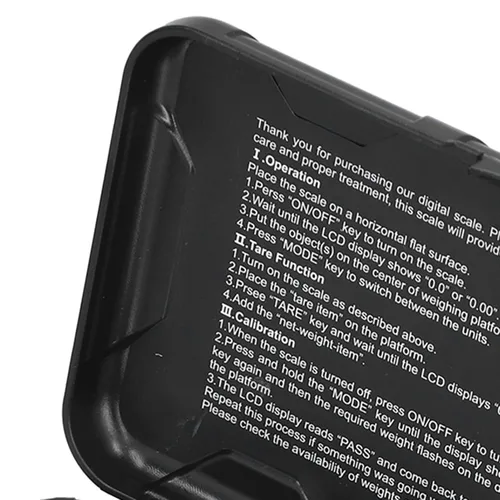 Vista 7 de Báscula de joyería de 7.05 oz/0.00 oz precisa y portátil 6 modos de unidades Mini escala con pantalla LCD