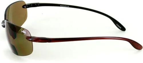Vista 3 de Aloha Eyewear Oahu Sun Deluxe - Gafas de sol bifocales sin montura (tortuga con ámbar +2,50)