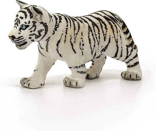Vista 3 de Schleich Wild Life, figura de animal, juguetes de animales para niños y niñas de 3 a 8 años, cachorro de tigre blanco, a partir de 3 años
