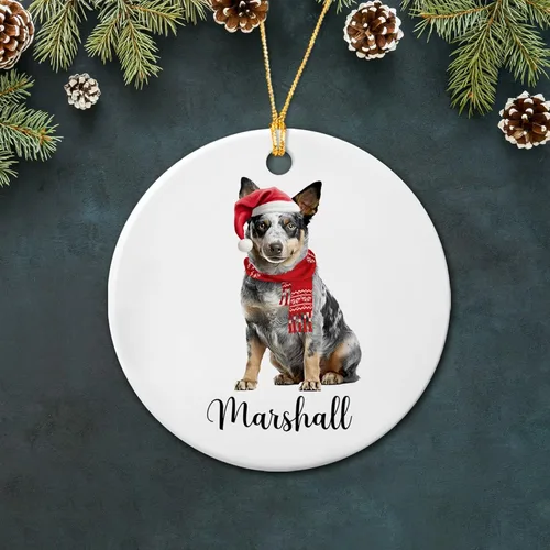Vista 10 de Bichon Frise - Adorno de cerámica de Navidad 2025, adornos personalizados de Bichon Frise regalos para los amantes de los perros, bonito adorno