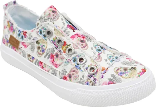 Vista 79 de Blowfish Malibu Maxine Zapatilla de deporte para mujer Ahi Tuna Smoked - Lienzo de 16 onzas