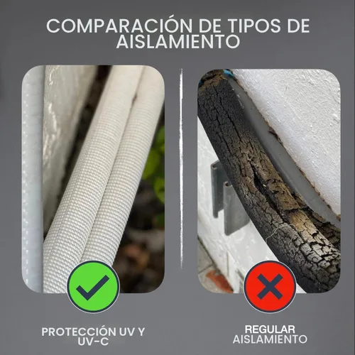 Vista 6 de Cooper & Hunter 18,000 BTU Dual 2-Zona 9K + 9K BTU Montaje en Pared Mini Split Aire Acondicionado y Bomba de Calor Sin Conductos – 22.5 SEER – Kits