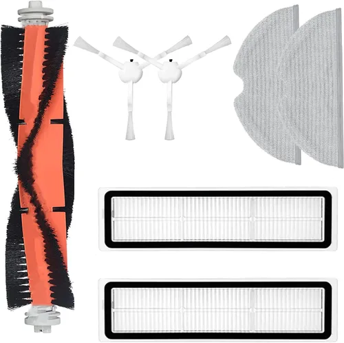 Vista 7 de Kit de accesorios para piezas de repuesto para aspiradoras Dreame D9, 2 cepillos principales