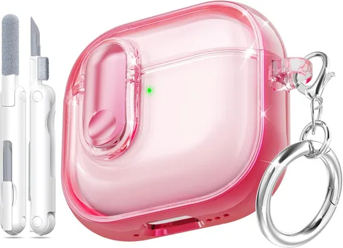 Vista 43 de Funda para Estuche de Airpods Pro de 2ª/1ª Generación, Compatible con Estuche de Airpods Pro de 2ª Gen Puerto de Carga USB C, Funda Suave
