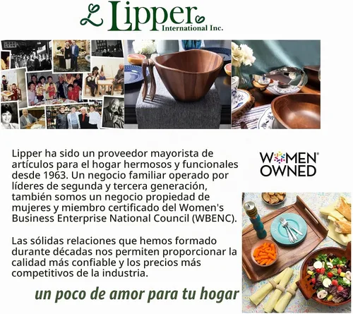 Vista 4 de Lipper International 849 Juego de tablas de cortar delgadas de bambú, dos tablas de 6 por 8 pulgadas