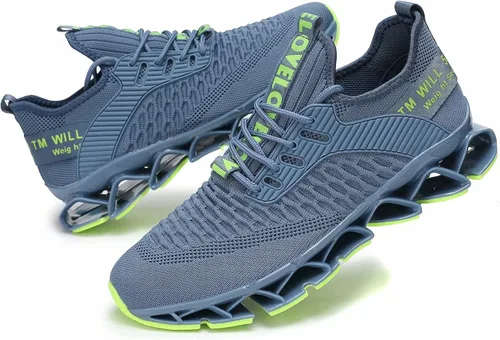 Vista 5 de Zapatos deportivos Chopben para correr, tenis a la moda con red transpirable y suela suave antideslizante, zapatos para caminar casuales y atléticos
