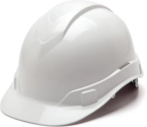 Vista 18 de Pyramex Ridgeline Cap Style 4 Point Ratchet Hard Hat