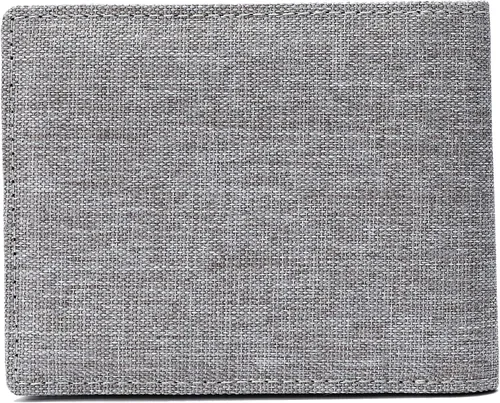 Vista 6 de Cartera de tela minimalista con bloqueo RFID plegable