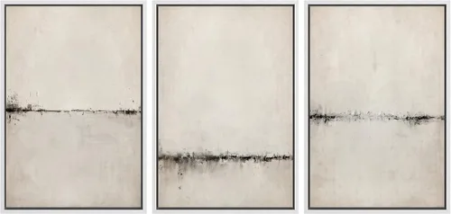 Vista 37 de SIGNWIN Lienzo enmarcado para pared, juego de arte dramático de cielo tormentoso, ilustraciones de paisaje nuboso Moody, arte moderno decorativo