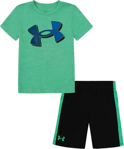 Vista 85 de Under Armour baby-girls Ua Terrazzo Leopard Heart SetShort Set