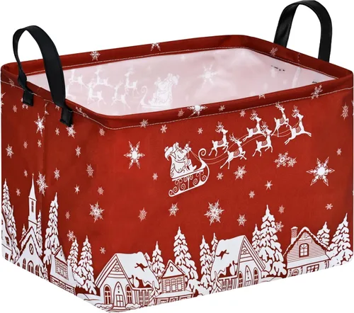 Vista 10 de Rec - Cesta de almacenamiento de fantasmas de Halloween, plegable, organizador de regalo, cestas para almacenamiento en el hogar y la cocina. Boo