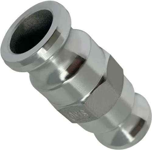 Vista 4 de Gloxco Tipo de aluminio AA leva y ranura de montaje, Camlock macho x Camlock macho (1, 1 "Camlock macho x 1" macho Camlock)