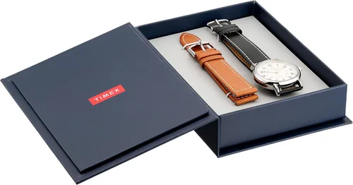 Vista 2 de Timex, Weekender, reloj de correa deslizable con caja de 40mm.