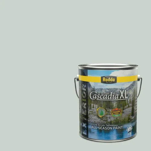 Vista 89 de Rodda Paint CASCADIA XL - Pintura e imprimación satinada para exteriores en uno, cuarto de galón, azul Madonna