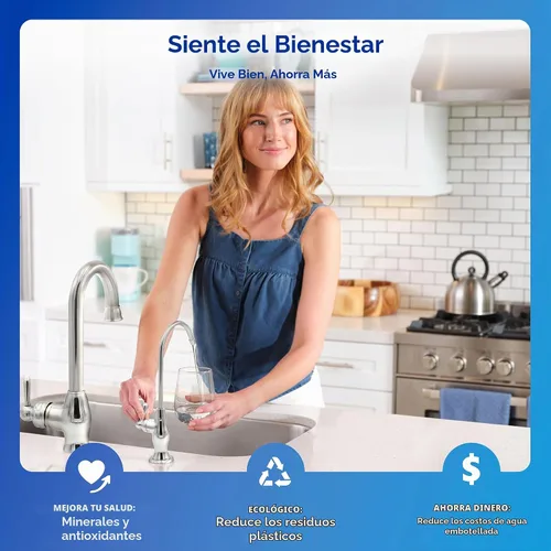 Vista 8 de Express Water Sistema de filtro de agua de ósmosis inversa, filtración de varias etapas, libre de BPA